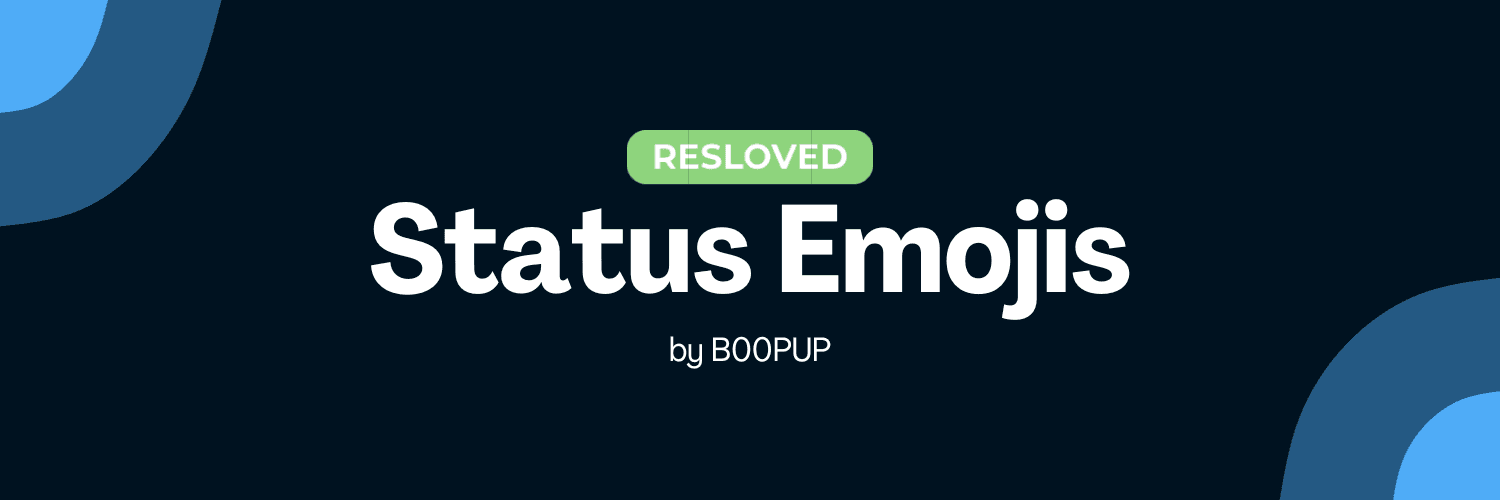 Status Emoji Text